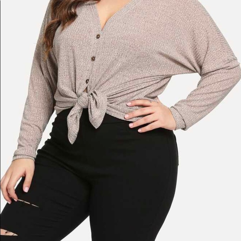 Tan sweater